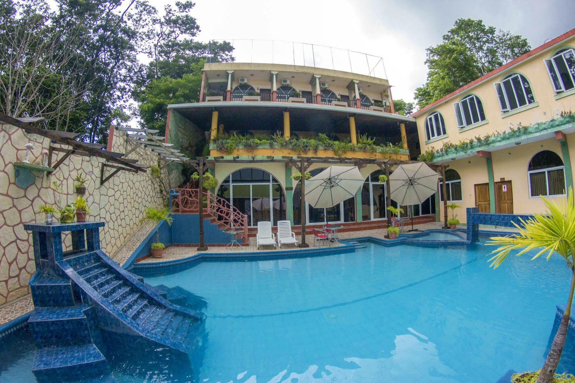 Hotel Ribiera Del Lago Peten Itza San Roman Exterior foto